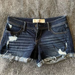 Hollister Distressed Denim Shorts
